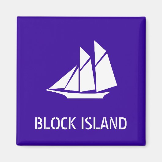 BLOCK ISLAND MAGNEET (Voorkant)