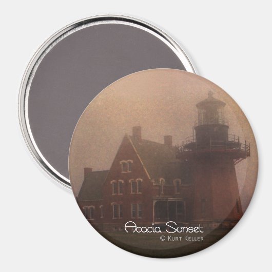 Block Island Magneet (Voorkant / Achterkant)