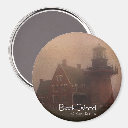 Block Island Magneet (Voorkant / Achterkant)