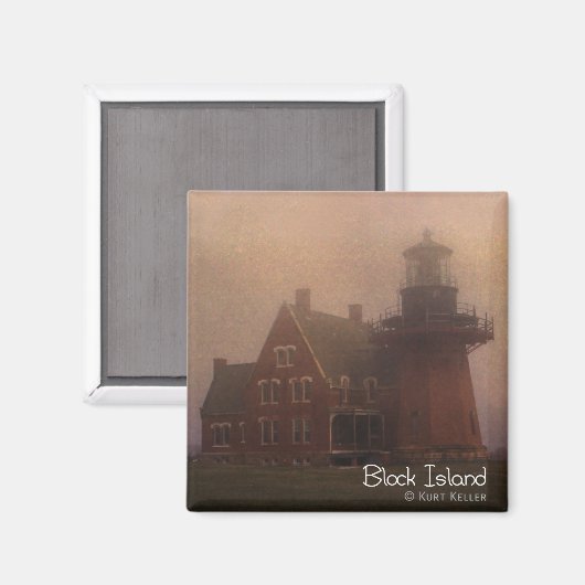 Block Island Magneet (Voorkant / Achterkant)