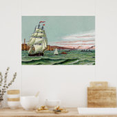 Block Island Medium Poster (Keuken)