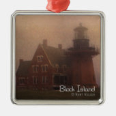 Block Island Metalen Ornament (Voorkant)