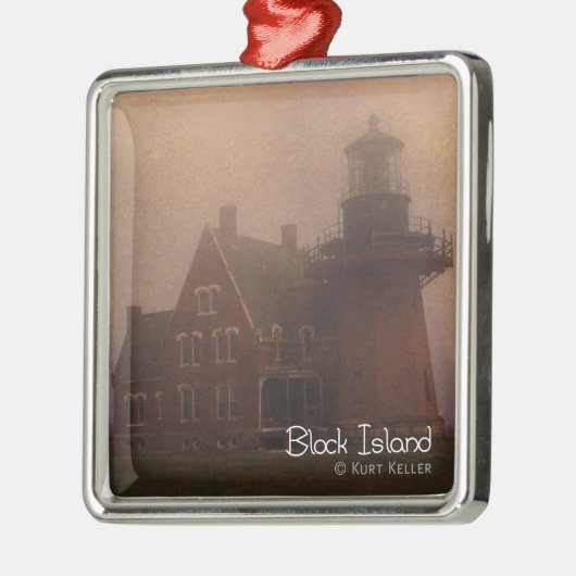 Block Island Metalen Ornament (Links)