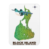 Block Island New Shoreham, Rhode Island Magneet (Verticaal)