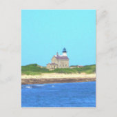 Block Island North Light Briefkaart (Voorkant)