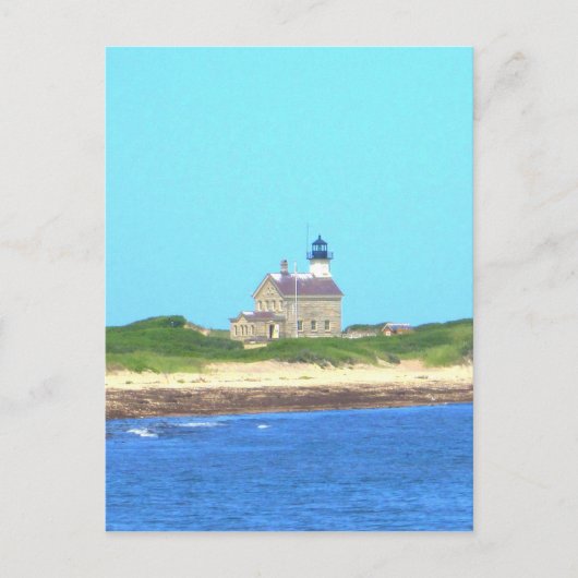 Block Island North Light Briefkaart (Voorkant)