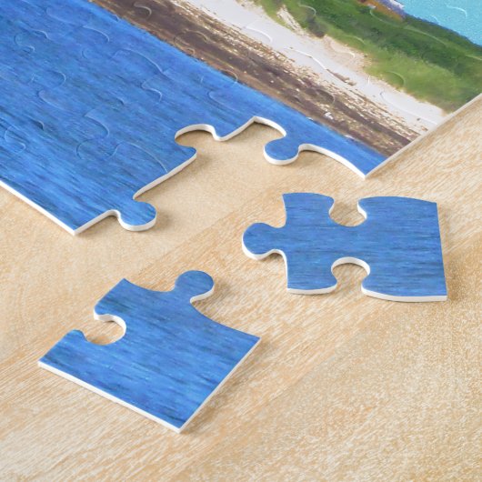 Block Island North Light Legpuzzel (Zijkant)