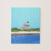 Block Island North Light Legpuzzel (Verticaal)