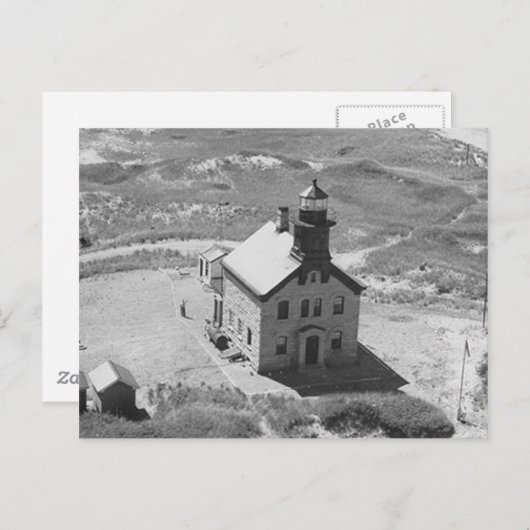 Block Island North Lighthouse Briefkaart (Voorkant / Achterkant)
