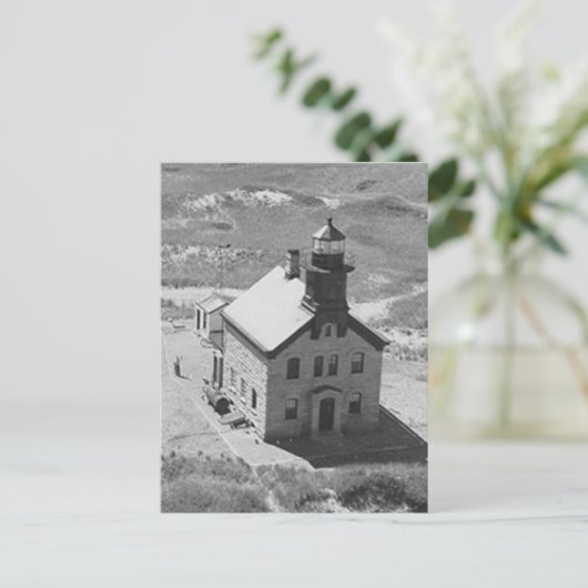 Block Island North Lighthouse Briefkaart (Staand voorkant)