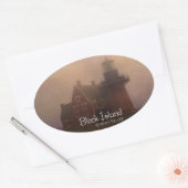 Block Island Ovale Sticker (Envelop)