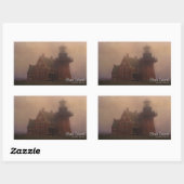 Block Island Rechthoekige Sticker (Vel)