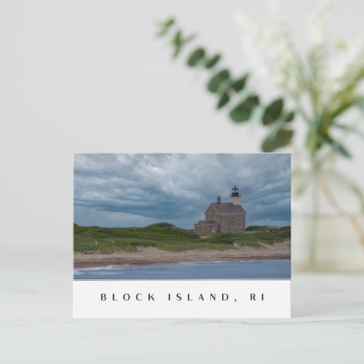 Block Island, Rhode Island Briefkaart (Staand voorkant)