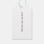 Block Island, Rhode Island Cadeaulabel (Achterkant)