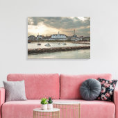 Block Island, Rhode Island Canvas Afdruk (Insitu (Woonkamer))