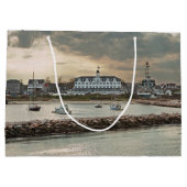 Block Island, Rhode Island Large Cadeautasje (Achterkant)