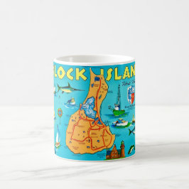 Block Island Rhode Island Mug Koffiemok