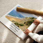 Block Island Rhode Island Poster, Aquarel Poster