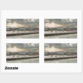 Block Island, Rhode Island Rechthoekige Sticker (Vel)