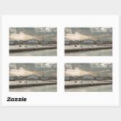 Block Island, Rhode Island Rechthoekige Sticker (Vel)