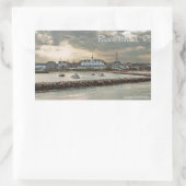 Block Island, Rhode Island Rechthoekige Sticker (Tas)