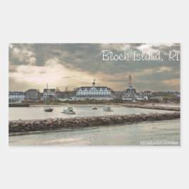 Block Island, Rhode Island Rechthoekige Sticker