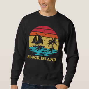 Block Island Sailing  Palm Tree Sailboat Sa Trui