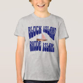 Block Island Sailing Tri-Blend Shirt (Voorkant)
