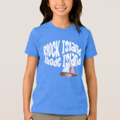 Block Island Sailing Tri-Blend Shirt (Voorkant)