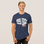 Block Island Sailing Tri-Blend Shirt (Voorkant volledig)
