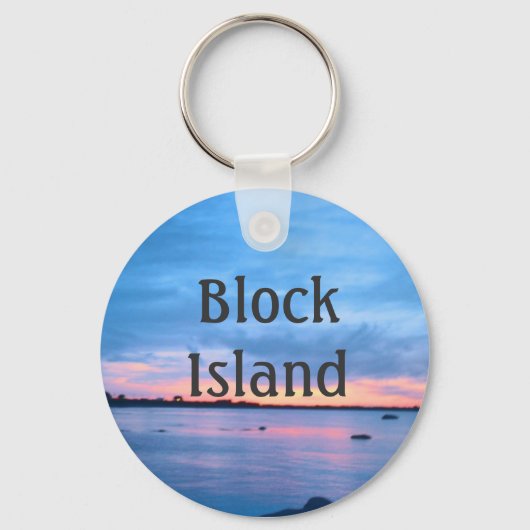 Block Island Sleutelhanger (Voorkant)