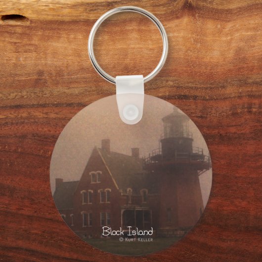 Block Island Sleutelhanger (Voorkant)