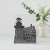 Block Island Southeast Light Briefkaart (Staand voorkant)