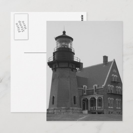 Block Island Southeast Light Briefkaart (Voorkant / Achterkant)