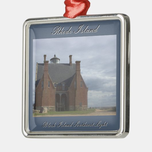 Block Island Southeast Light Ornament (Links)