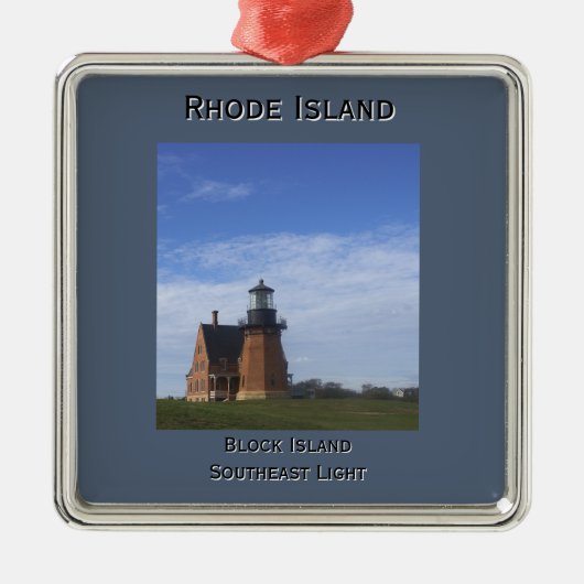 Block Island Southeast Light Ornament (Voorkant)