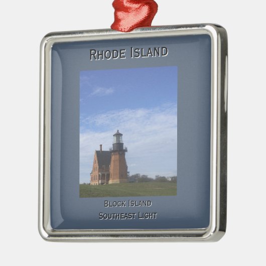 Block Island Southeast Light Ornament (Links)