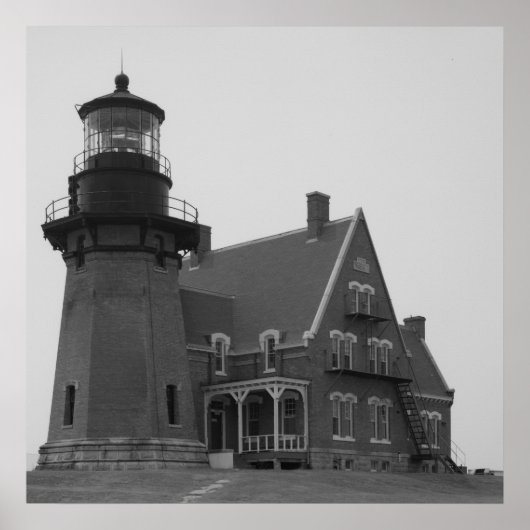 Block Island Southeast Light Poster (Voorkant)