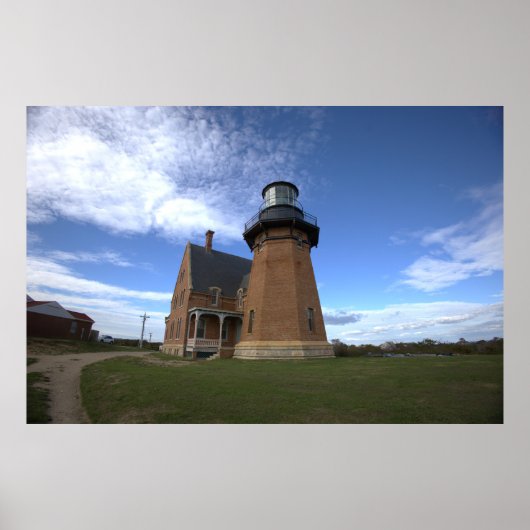 Block Island Southeast Light Poster (Voorkant)
