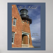 Block Island Southeast Light Poster (Voorkant)