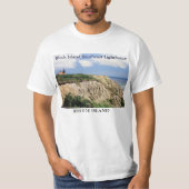 Block Island Southeast Lighthouse, RI T-Shirt (Voorkant)