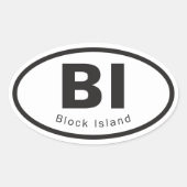 Block Island sticker (Voorkant)