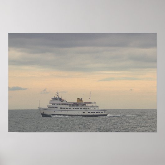Block Island Veerboot Poster (Voorkant)