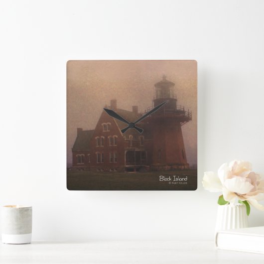 Block Island Vierkante Klok (Huis)