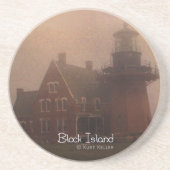 Block Island Zandsteen Onderzetter (Voorkant)