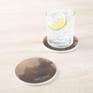 Block Island Zandsteen Onderzetter