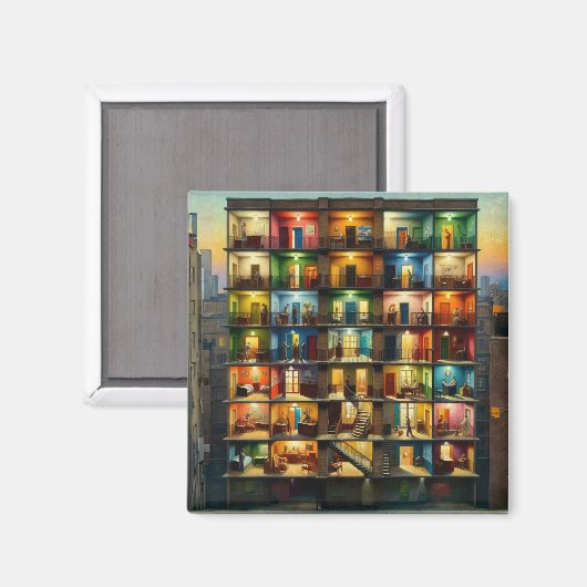 Block Magneet (Voorkant / Achterkant)