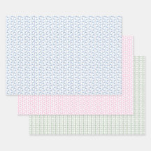 Block Print Animal Wrapping Paper (3)