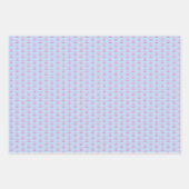 Block Print on Stripes Wrapping Paper (3) (Voorkant 3)