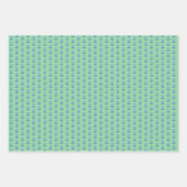 Block Print on Stripes Wrapping Paper (3) (Voorkant)